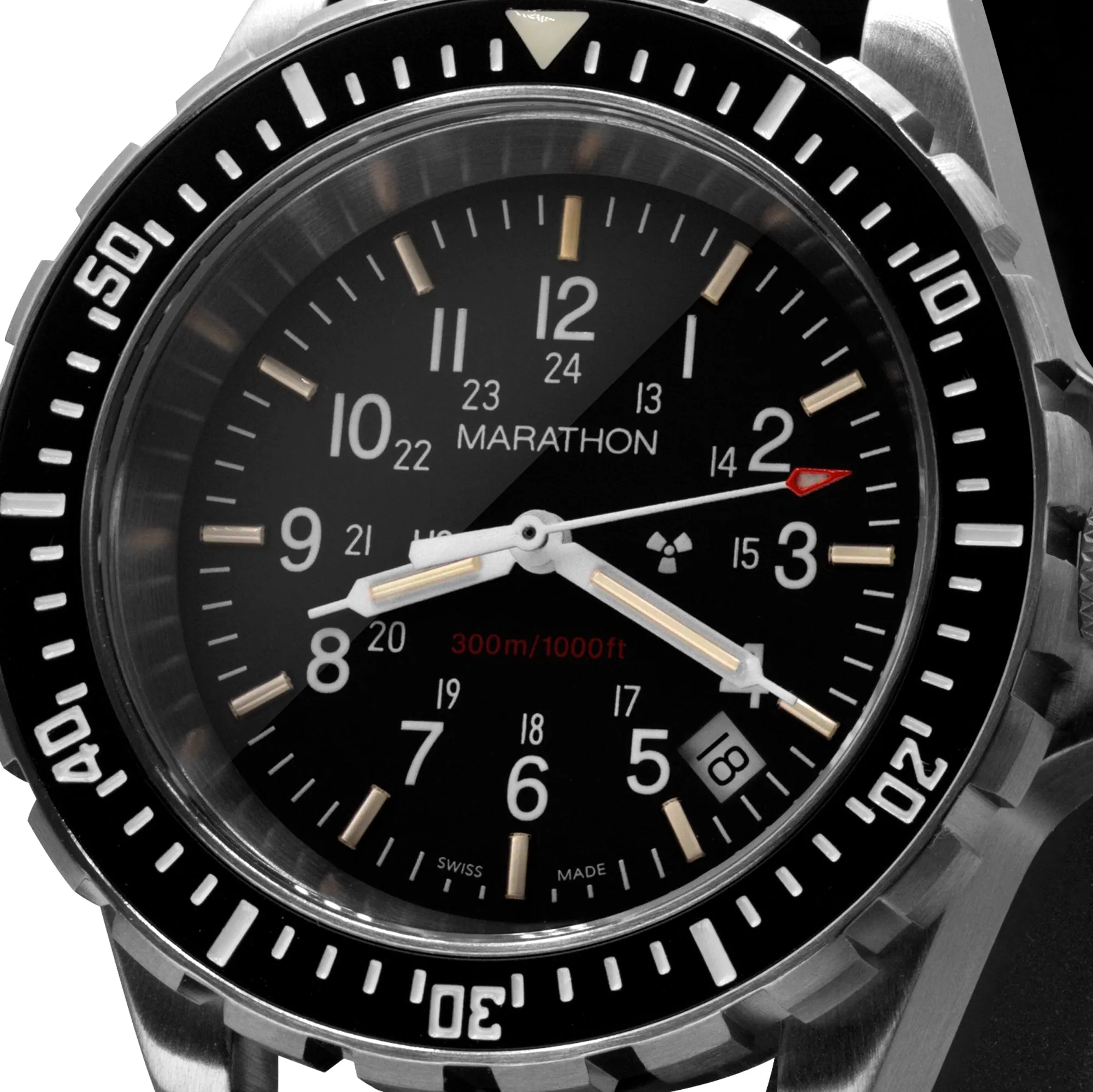 41mm Large Diver's Quartz (TSAR) with Stainless Steel Bracelet