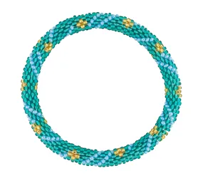 8 inch Roll-On® Bracelet <br> Turquoise Jade