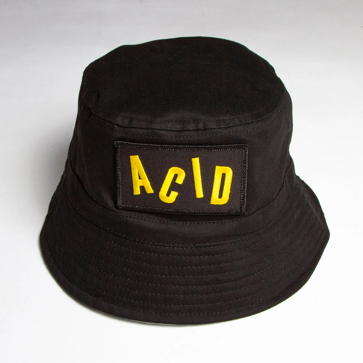 Acid Letter - Bucket Hat - Black