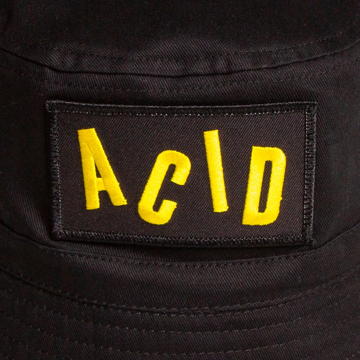 Acid Letter - Bucket Hat - Black