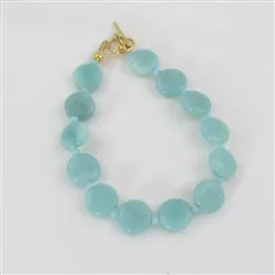 Amazonite Bracelet Aqua Gemstone Bracelet