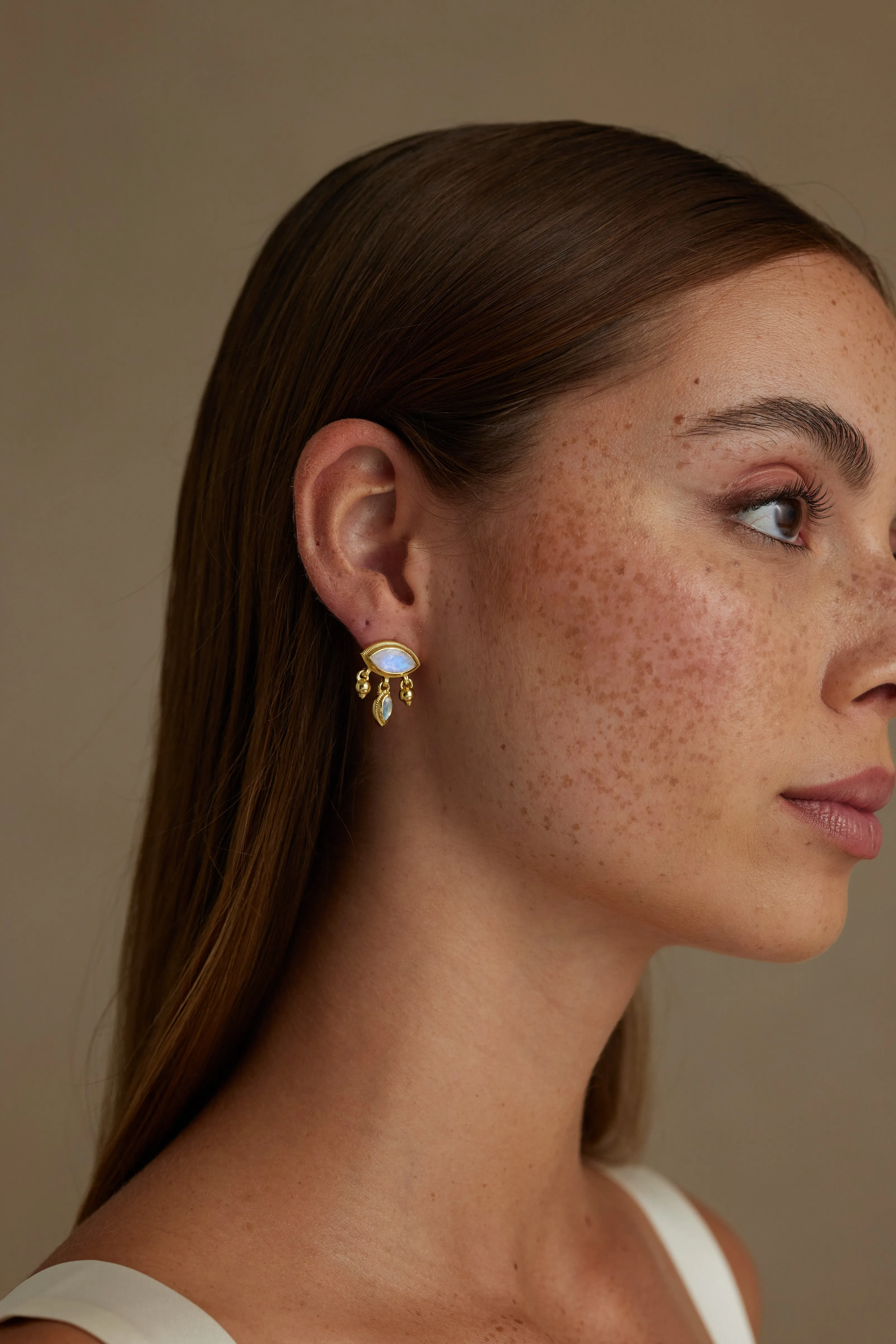 Aura Gold Studs