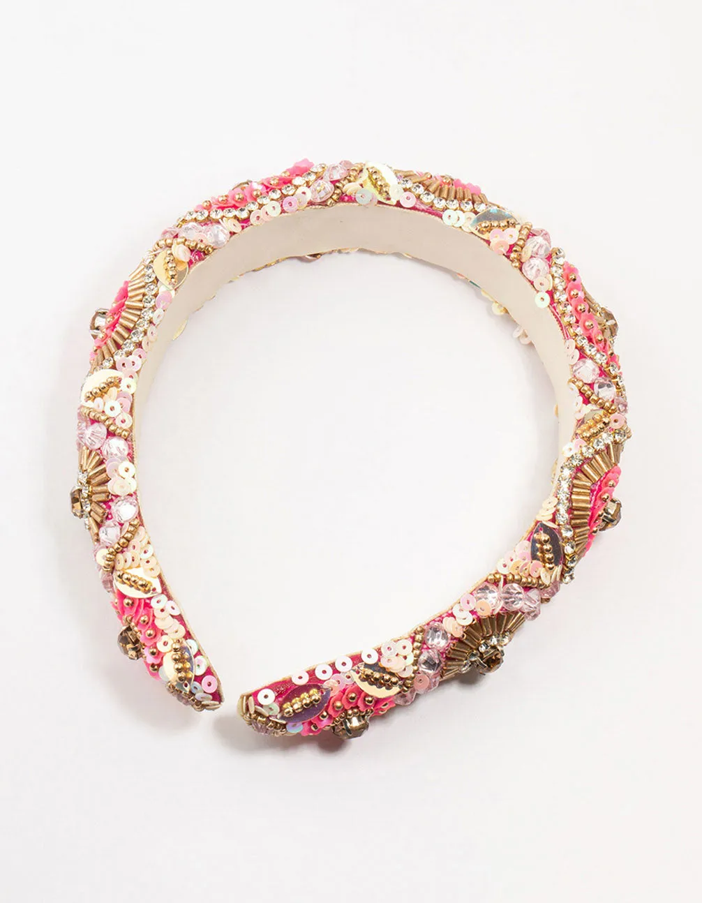 Beaded Diamante Headband