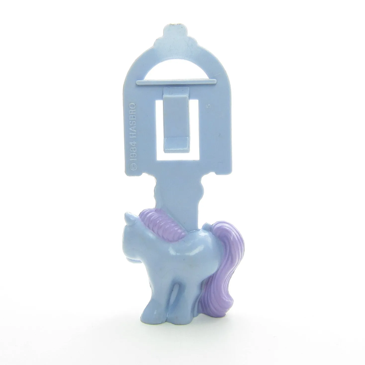 Blue Belle My Little Pony 1984 McDonald's Bookmark