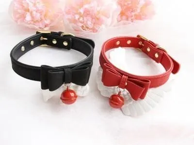 Bow & Bell Kitten Collar