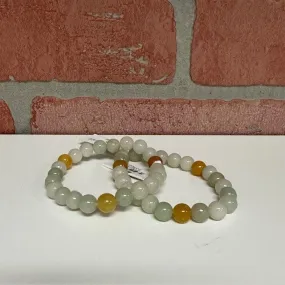 Bracelet - Jade Natural Burma - 8m