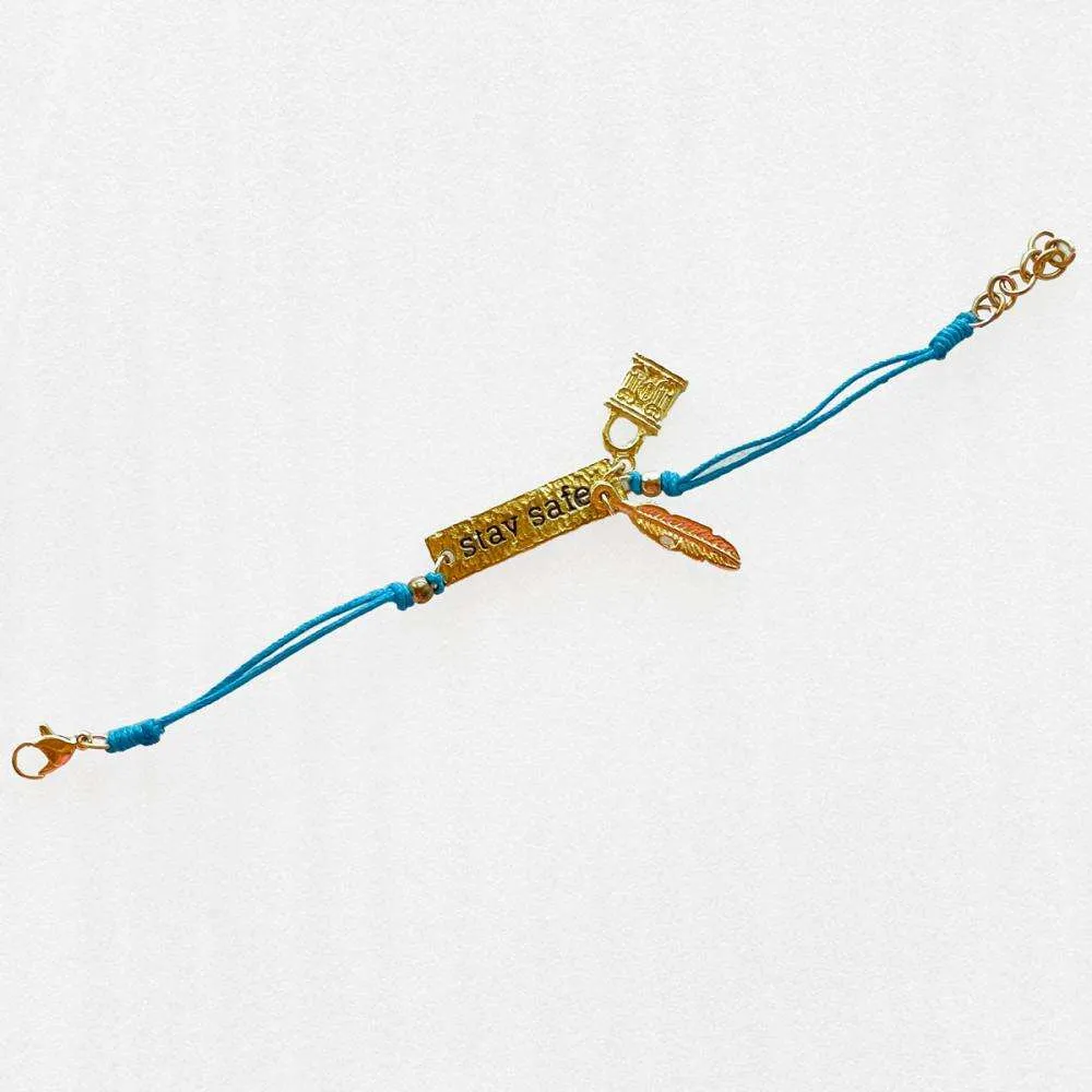 Bracelet Stay Safe Turquoise