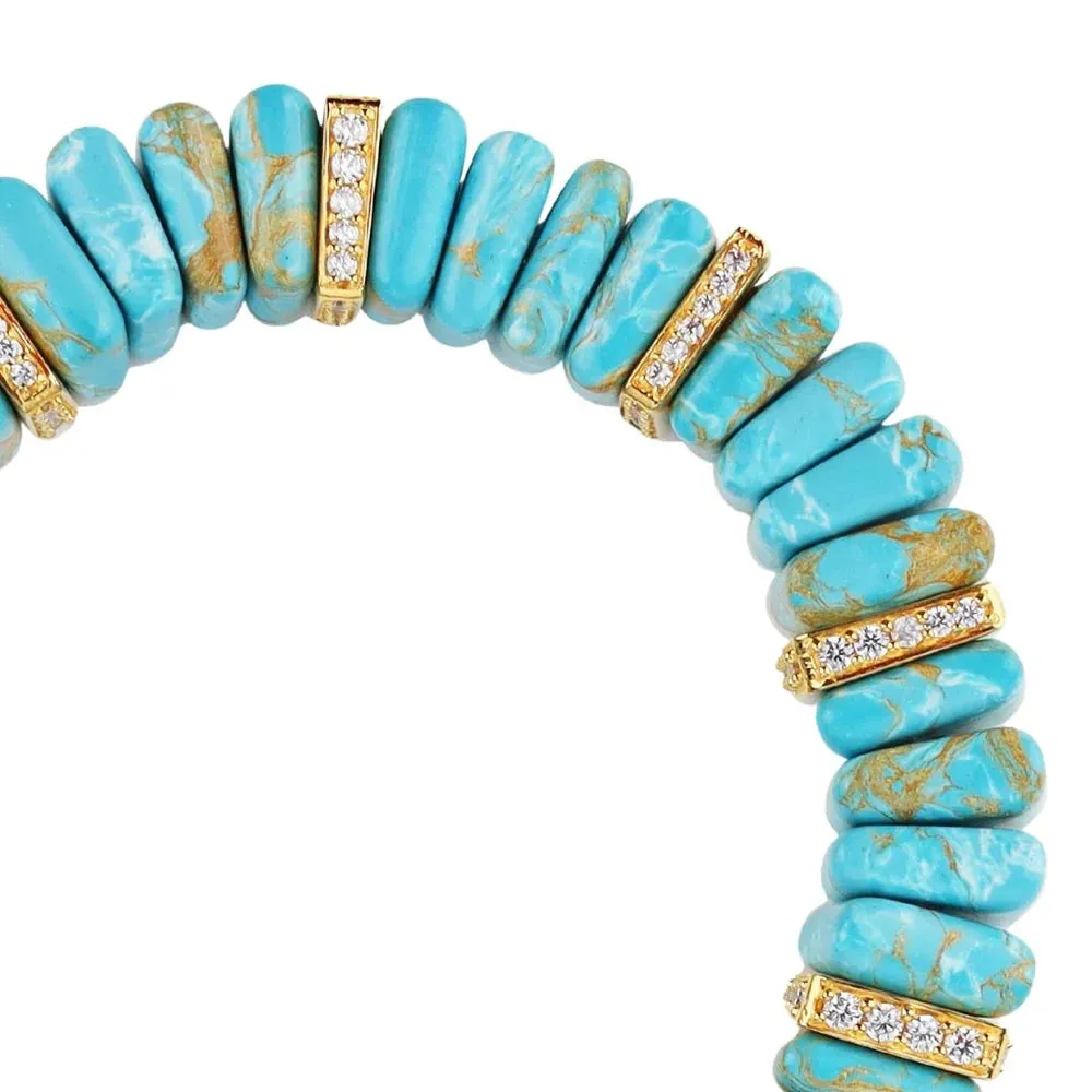 BuDhaGirl | Tablet Bracelet in Sleeping Beauty Turquoise