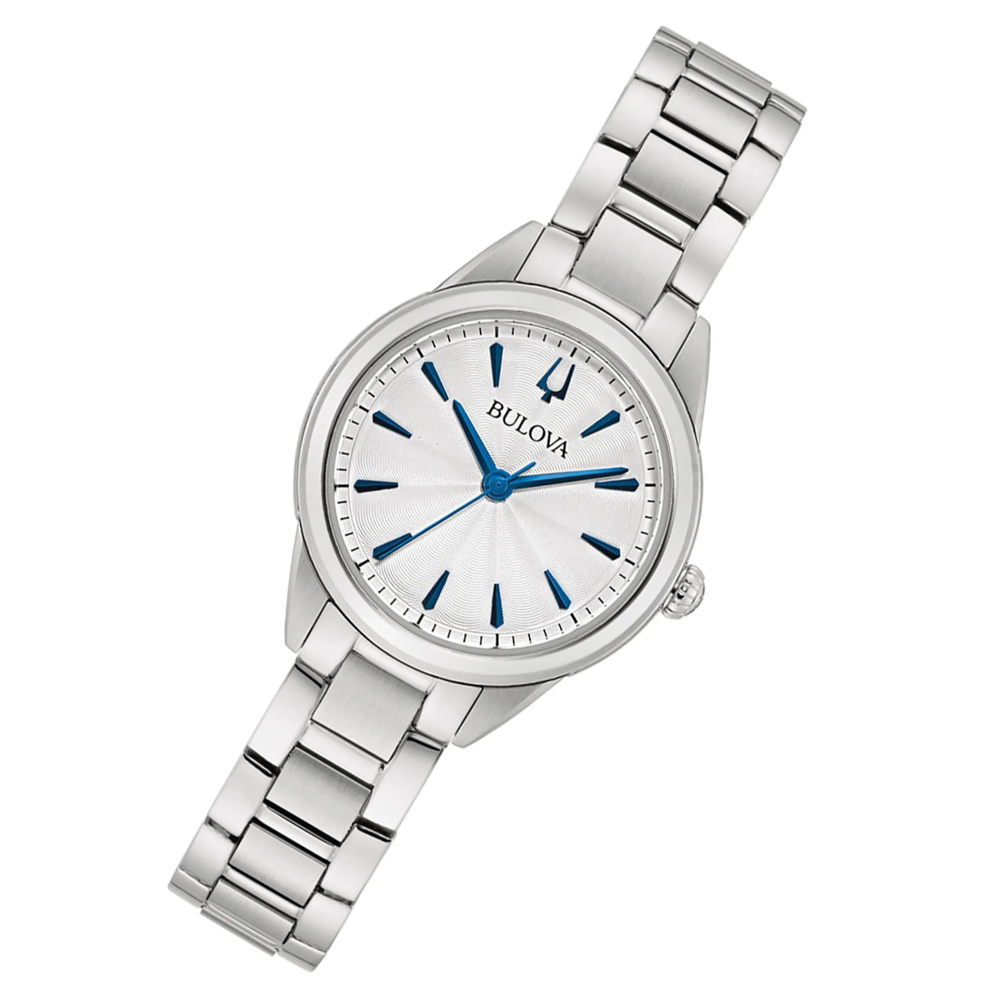 Bulova Classic Silver Steel Women's Watch - 96L285