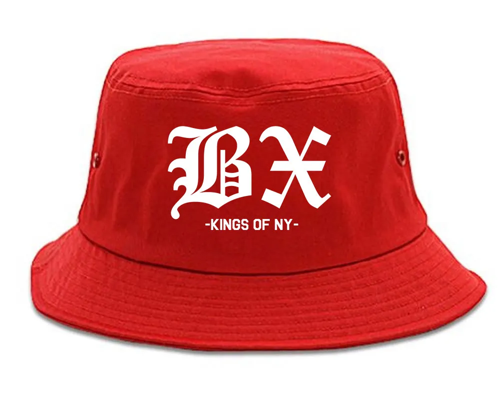 BX Old English Bronx New York Bucket Hat