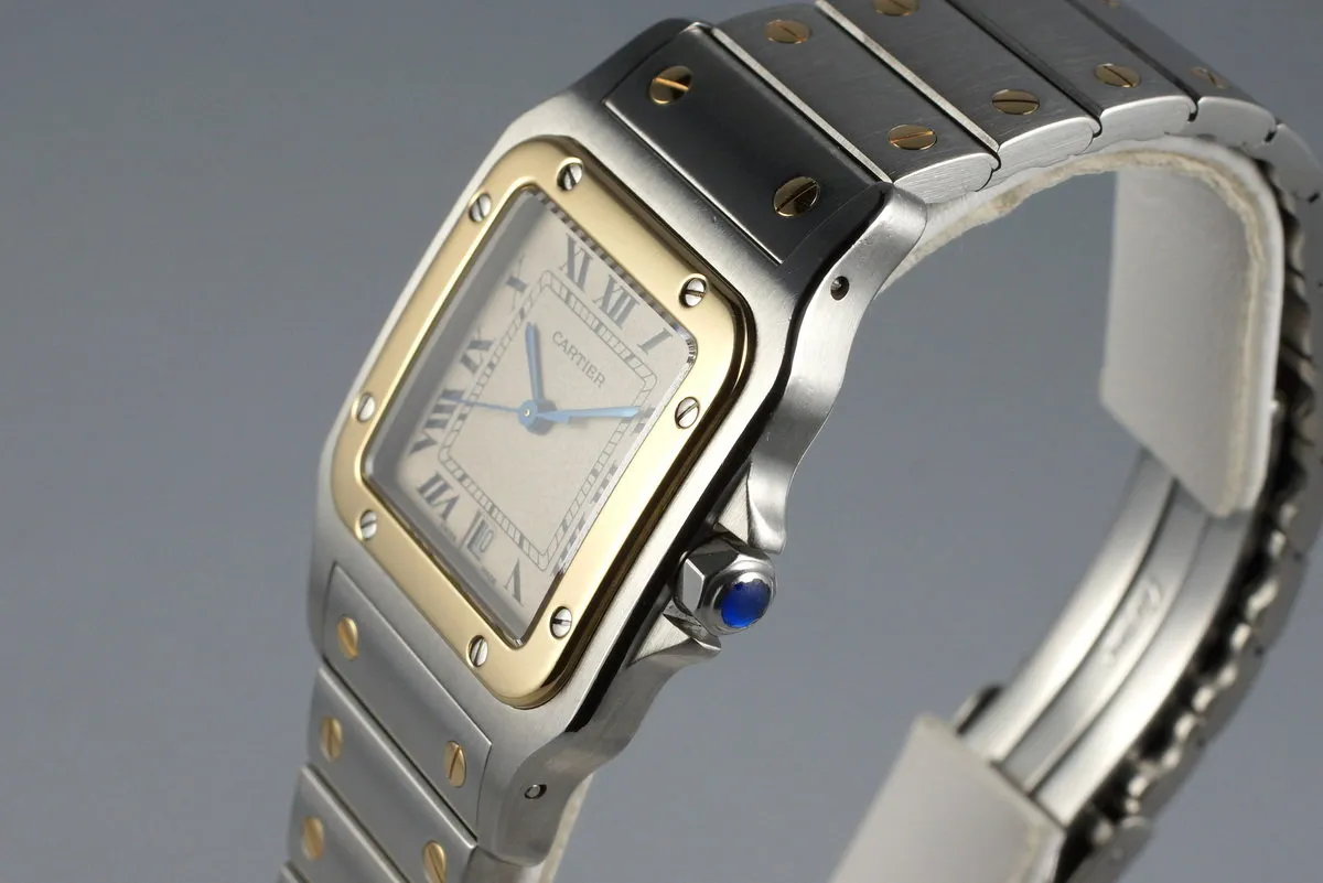 Cartier Quartz Two Tone Santos 187901