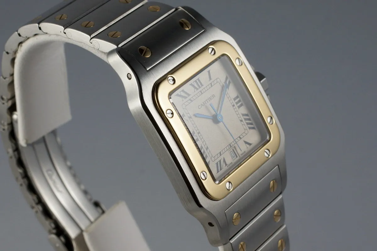 Cartier Quartz Two Tone Santos 187901