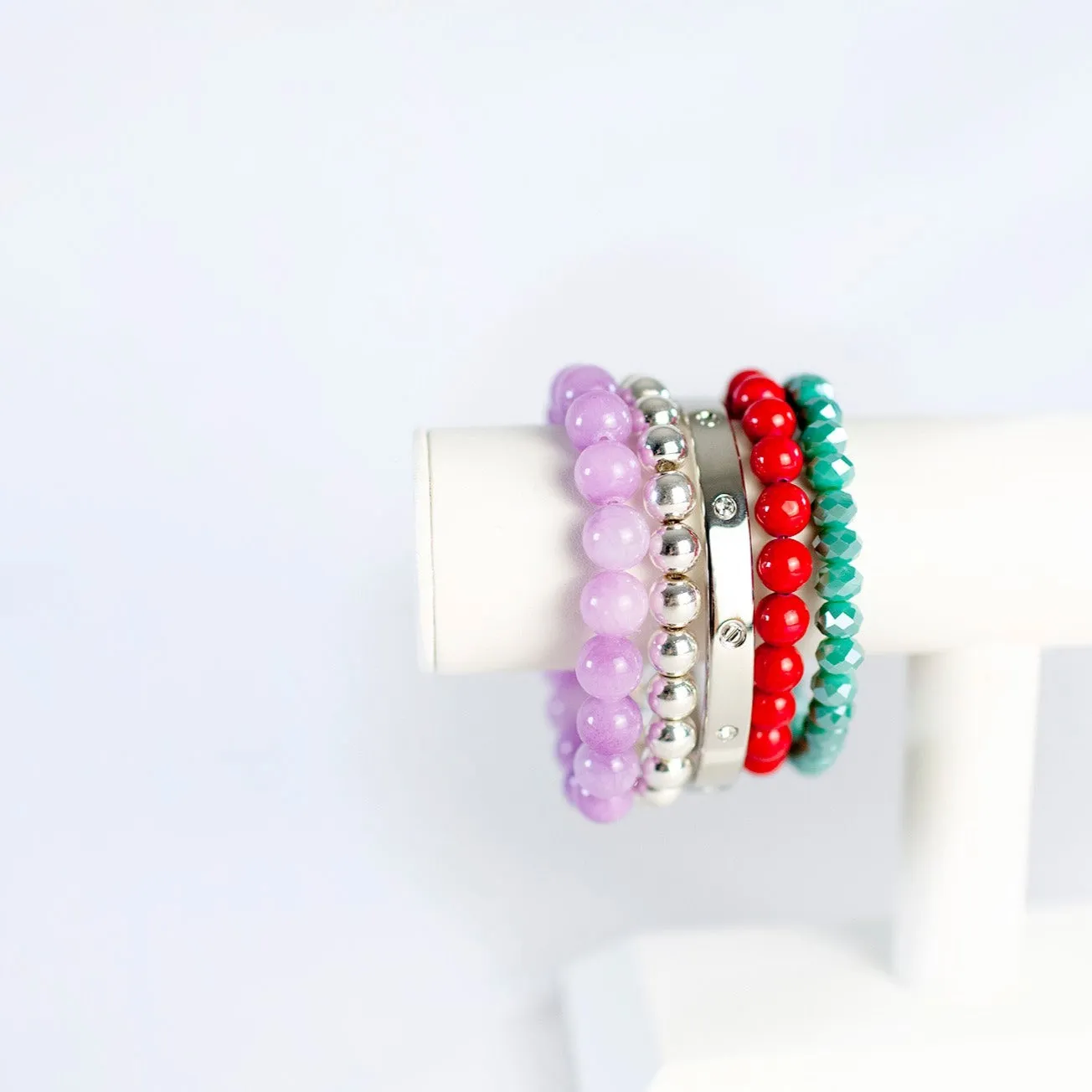 Cherry on Top Summer Bracelet Stack