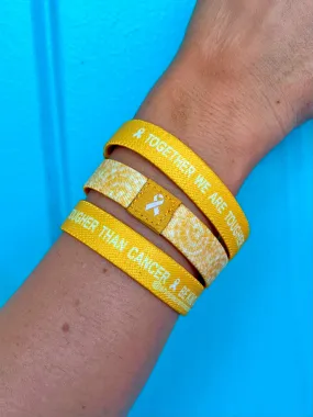 Childhood Cancer Awareness Bracelet