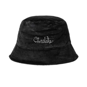 Chocolate '94 Script Cord Bucket Hat Black