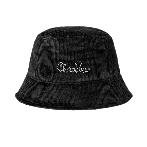 Chocolate '94 Script Cord Bucket Hat Black