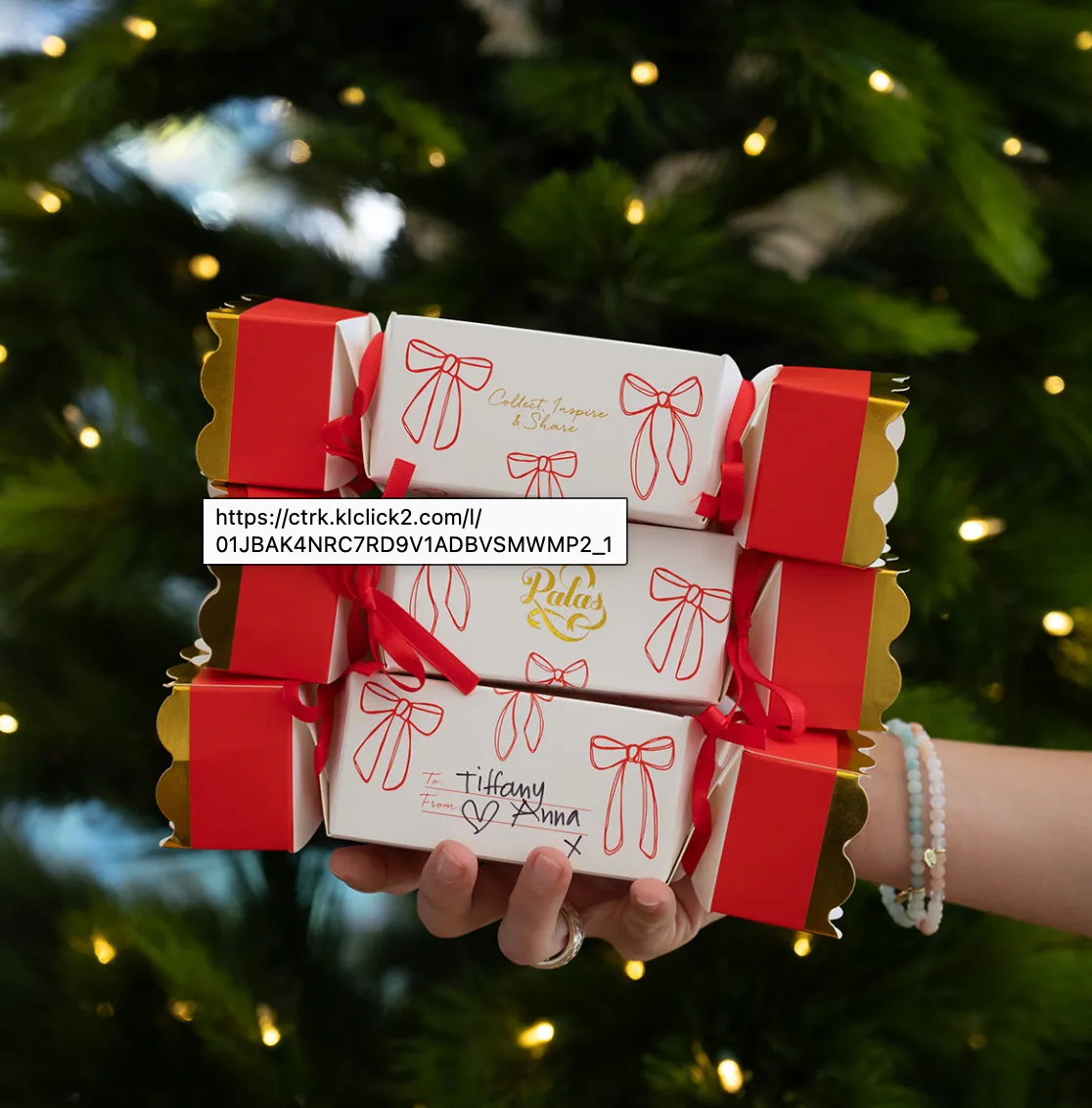 Christmas Cracker - White Jade Bracelet