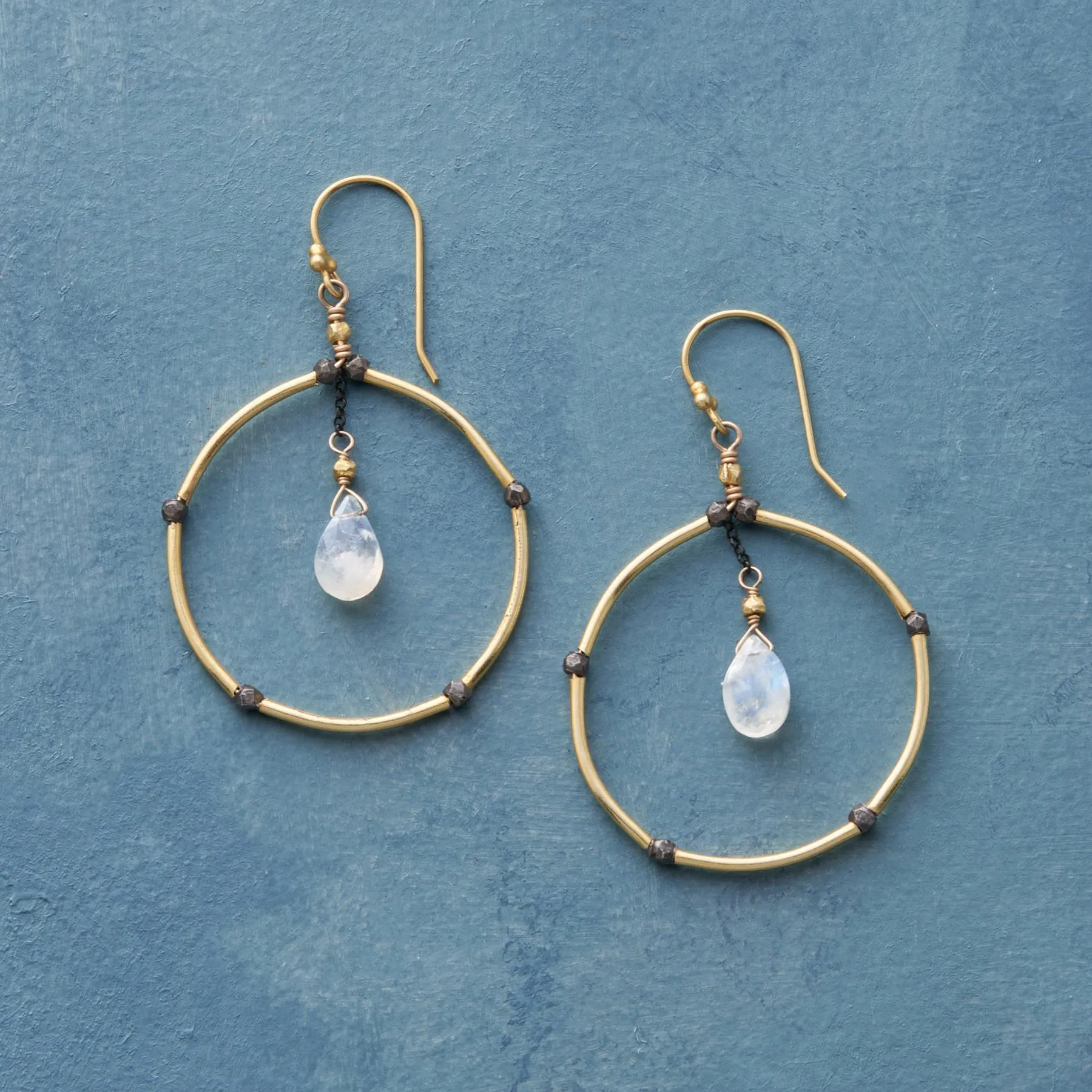 Circle The Moon Earrings