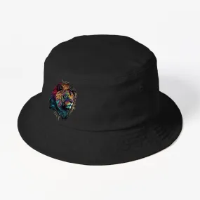 Colorful Lion Eye Catching Bucket Hat