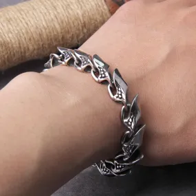 Cool Ouroboros Vintage Punk Viking Bracelet