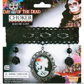 Day of the Dead Choker Each