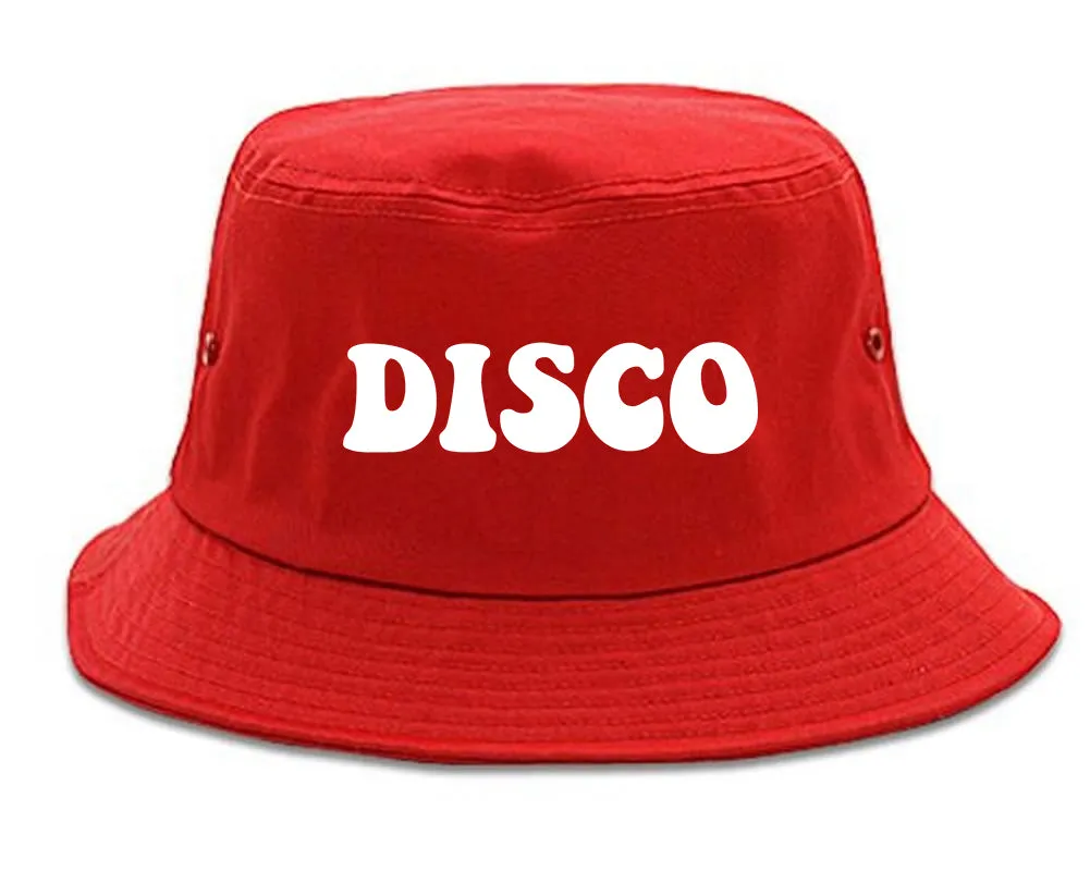 Disco Music Mens Bucket Hat