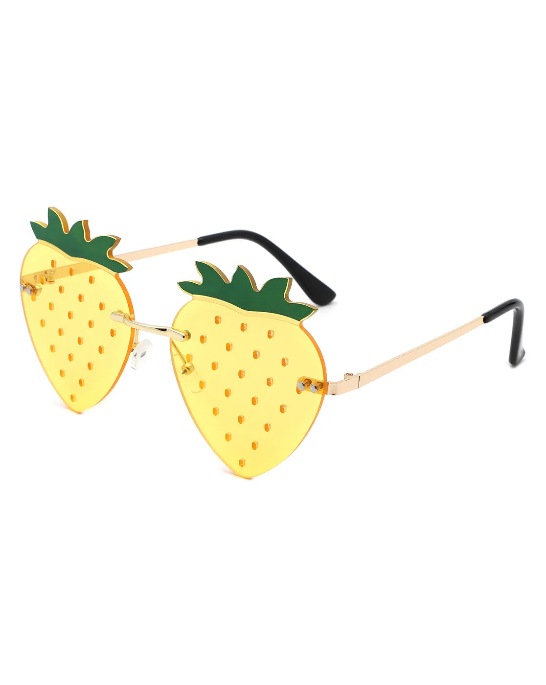 Drakon - Summer Party Novelty Colored Strawberry Sunglasses