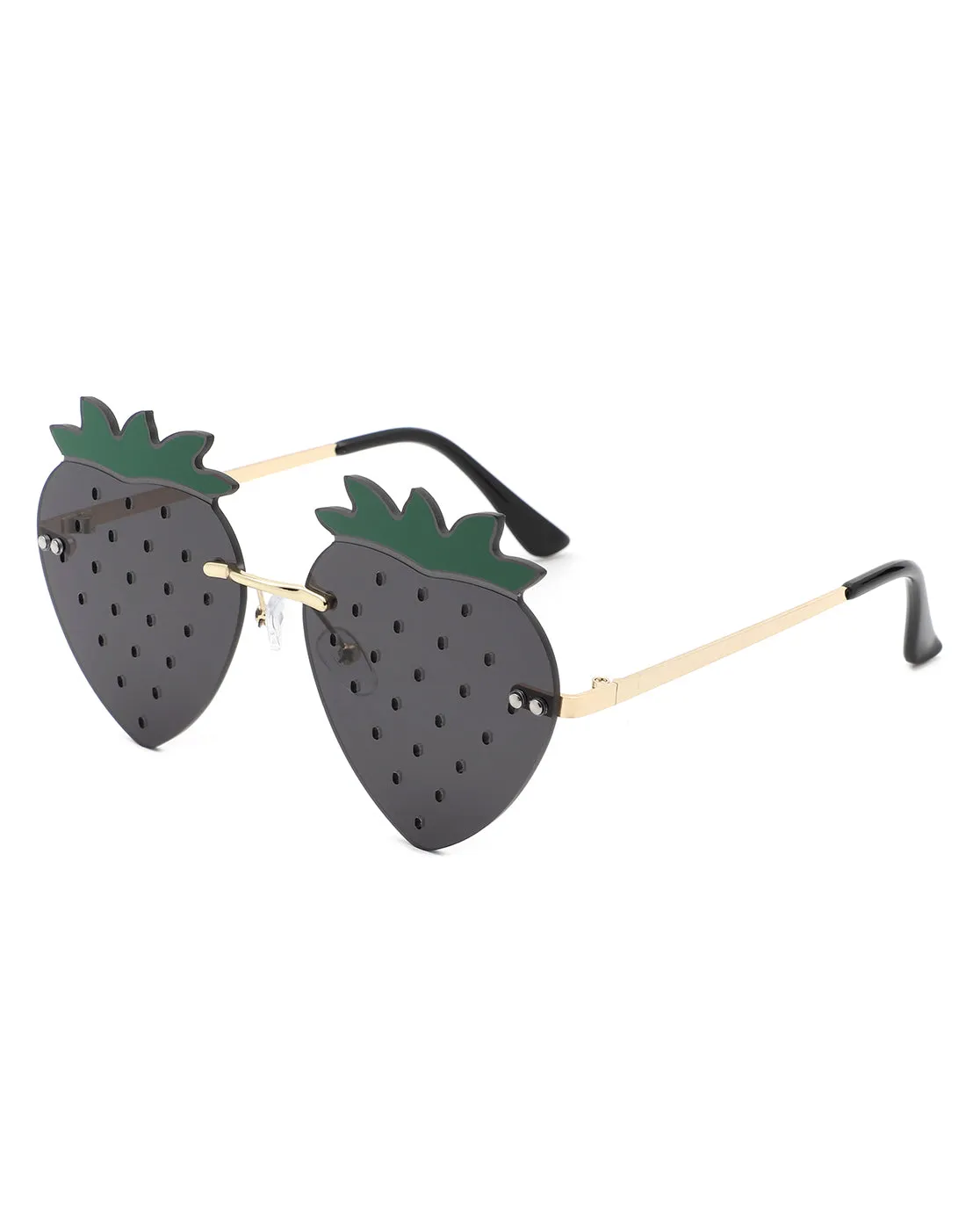 Drakon - Summer Party Novelty Colored Strawberry Sunglasses