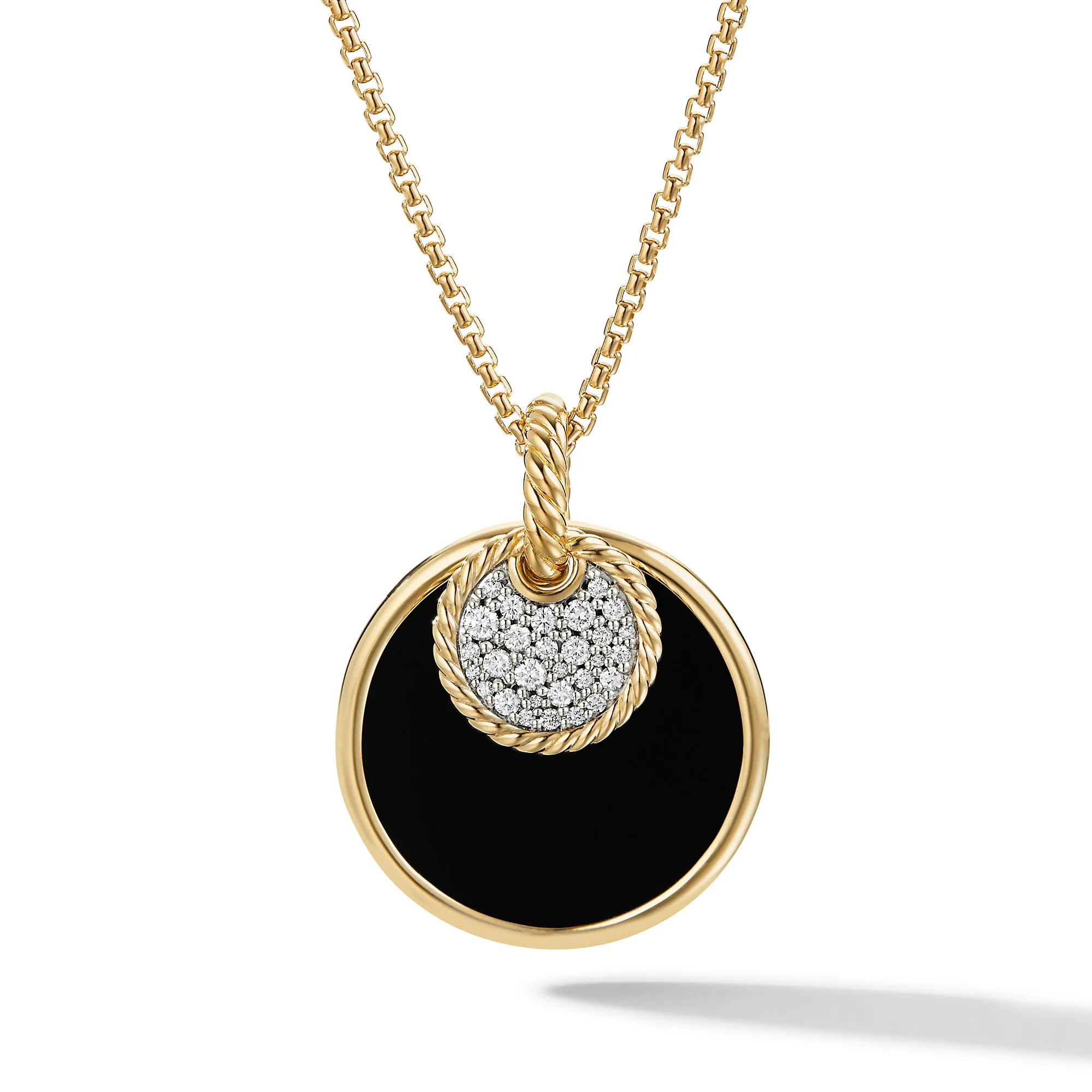 DY Elements® Large Pendant Necklace in 18K Yellow Gold