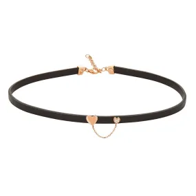 ELEMENTS Eye Heart You Diamond Choker