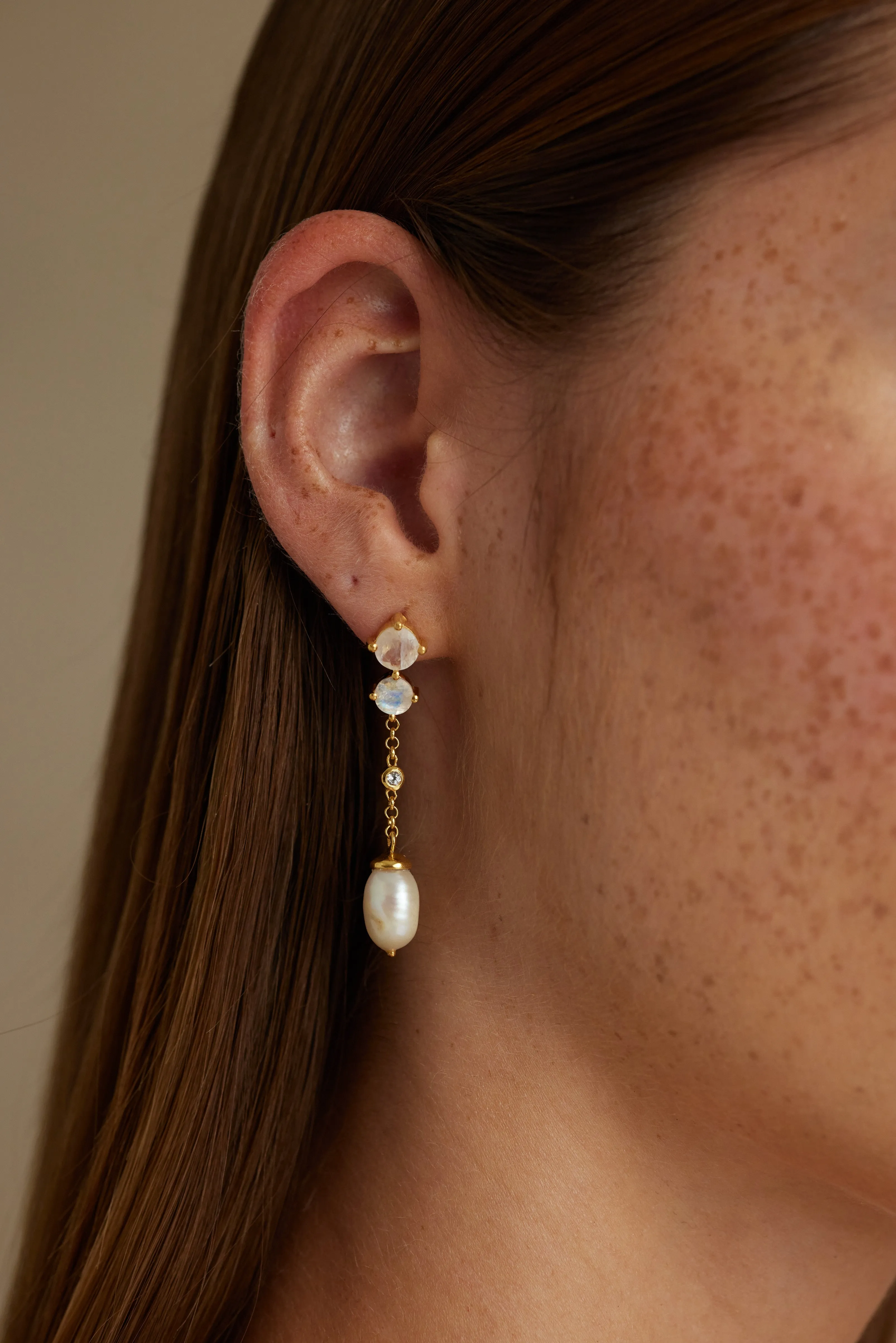 Eloise Gold Drop Earrings