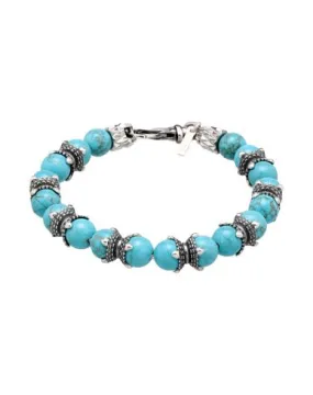 Emanuele Bicocchi Man Bracelet Turquoise L INT