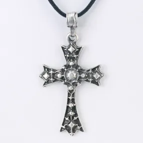 Engraved Cross Pendant