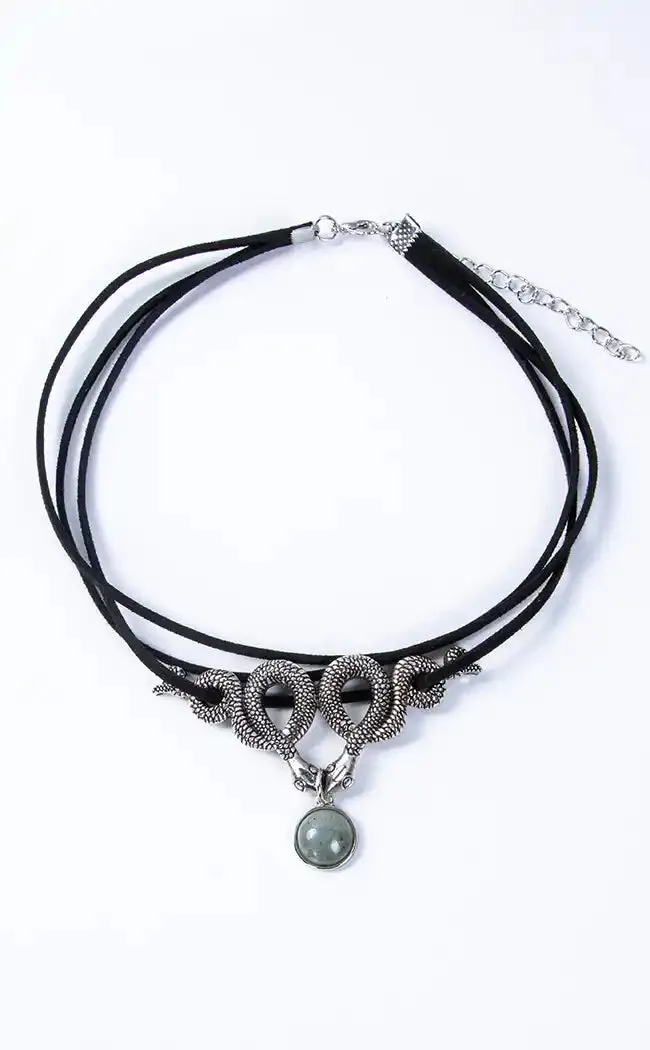 Entwined Snake Choker