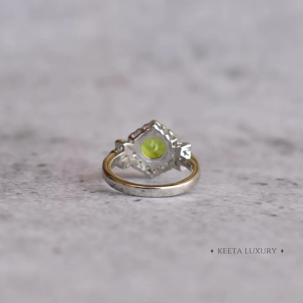 Evergreen Elegance - Peridot Ring