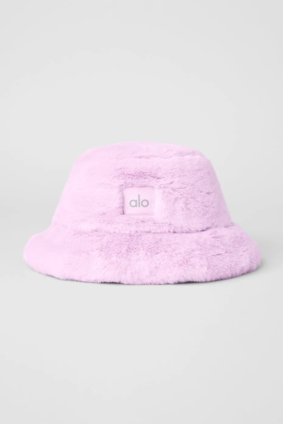 Faux Fur Bucket Hat - Sugarplum Pink