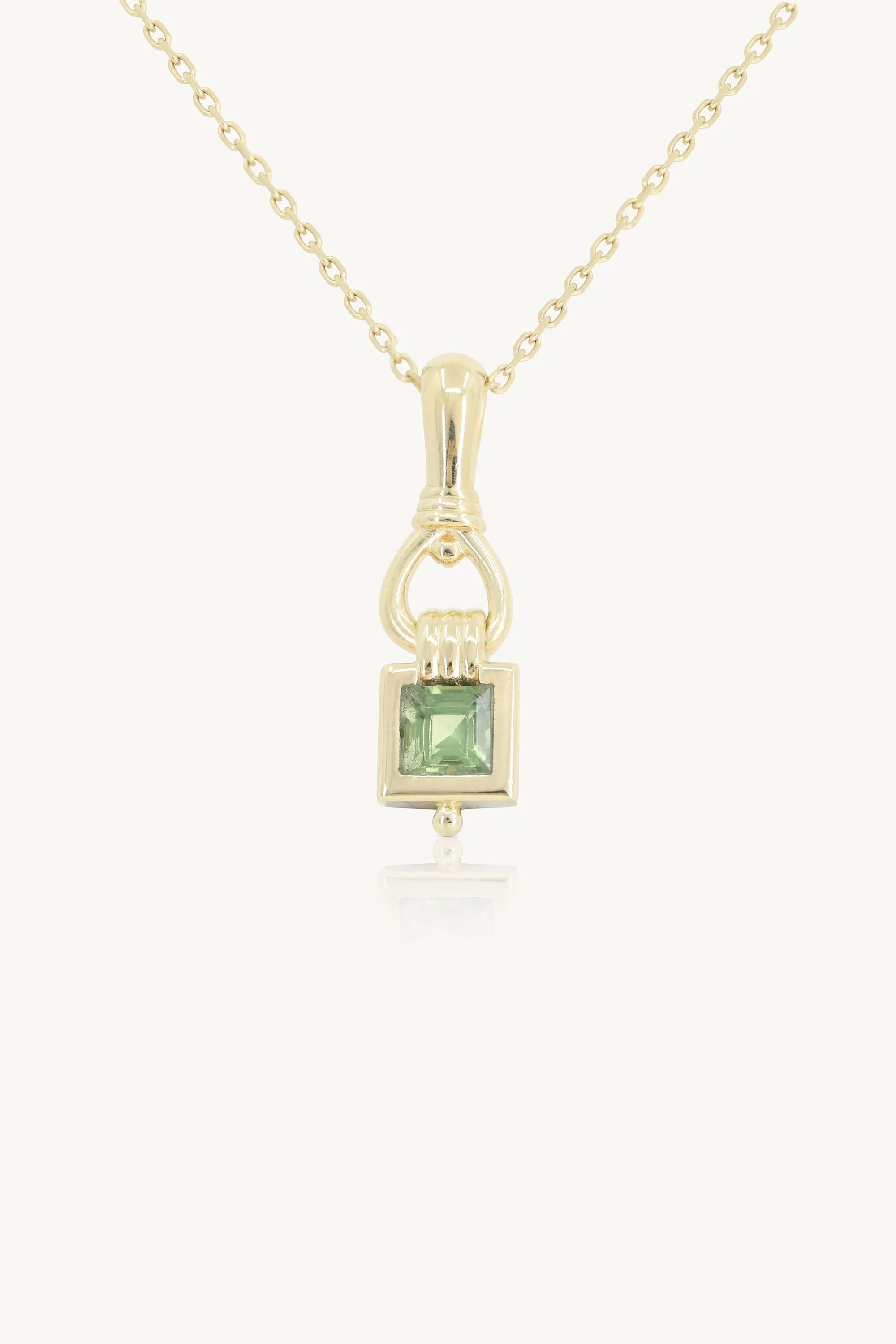 Freya Apatite Gold Necklace