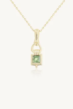 Freya Apatite Gold Necklace