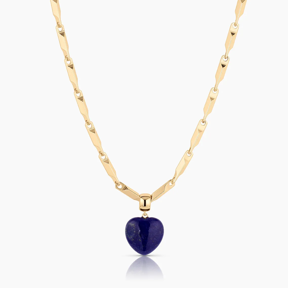 Gemma Lapis Lumina Necklace