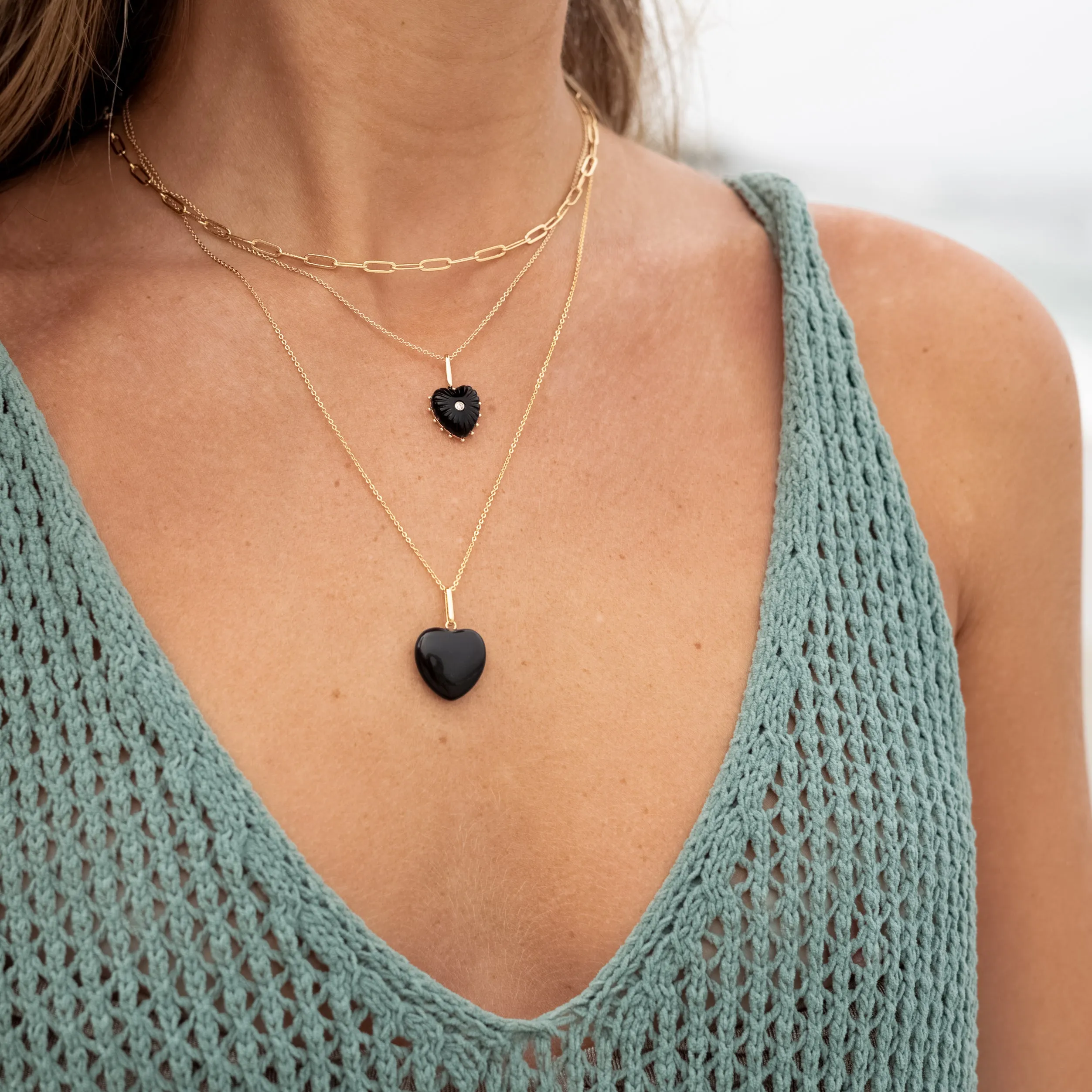 Gemma Onyx Necklace