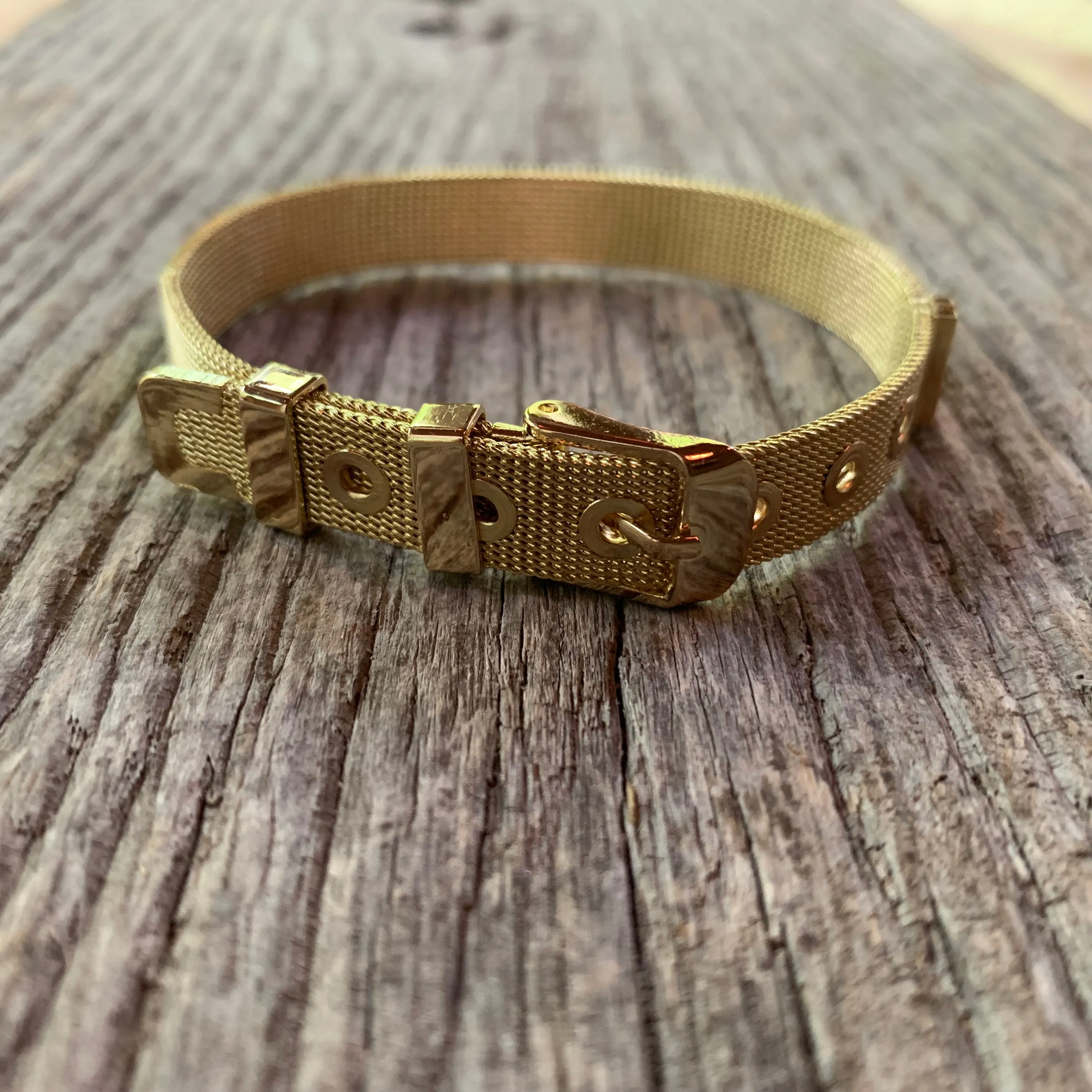 Gold Buckle Bracelet