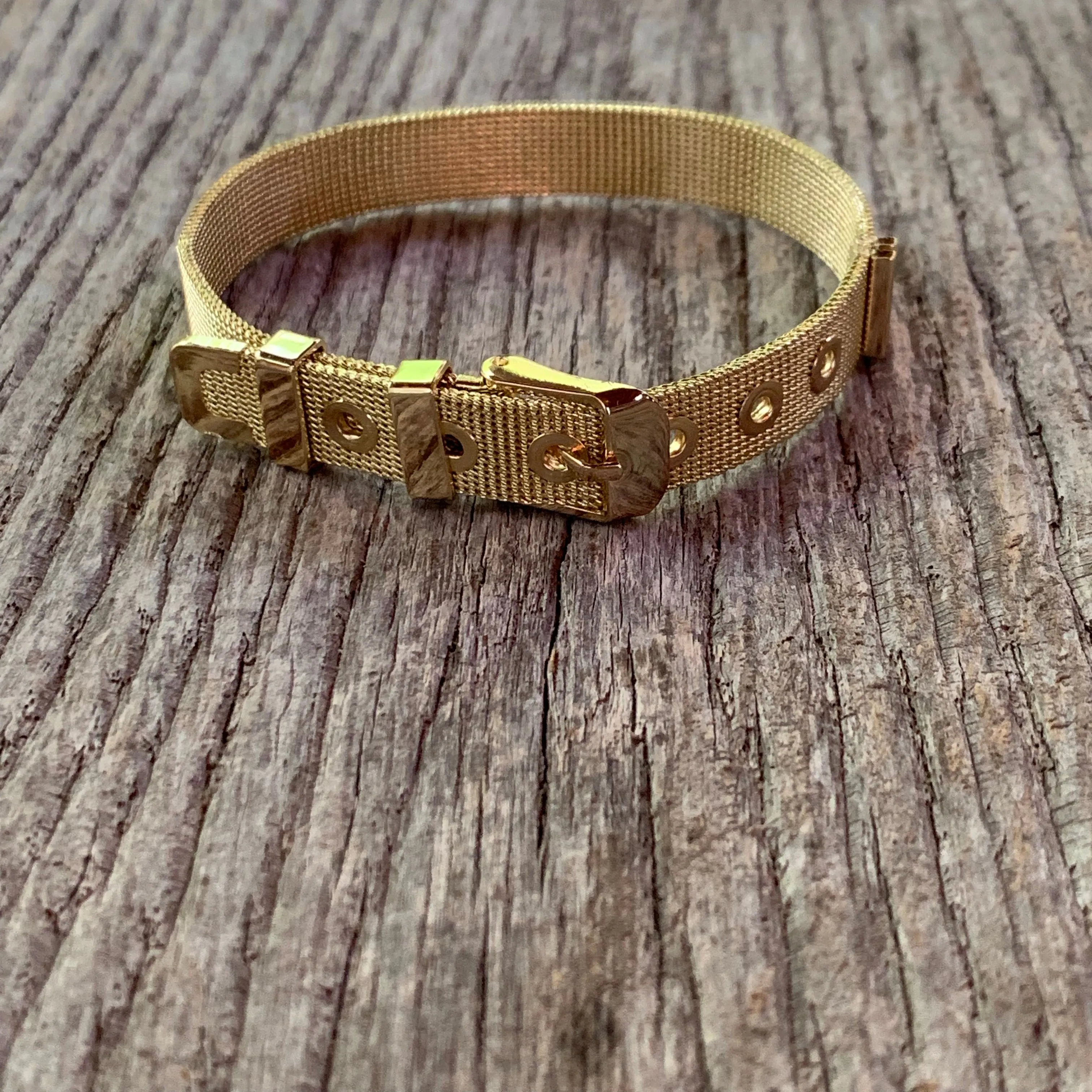 Gold Buckle Bracelet