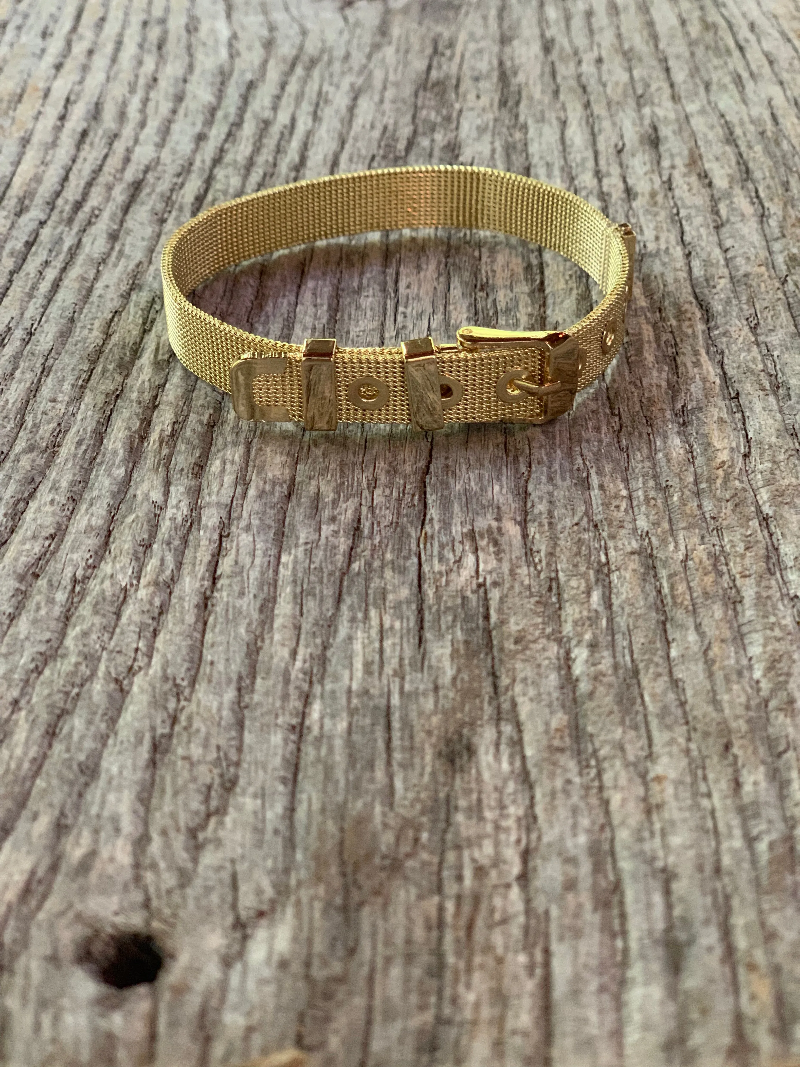 Gold Buckle Bracelet