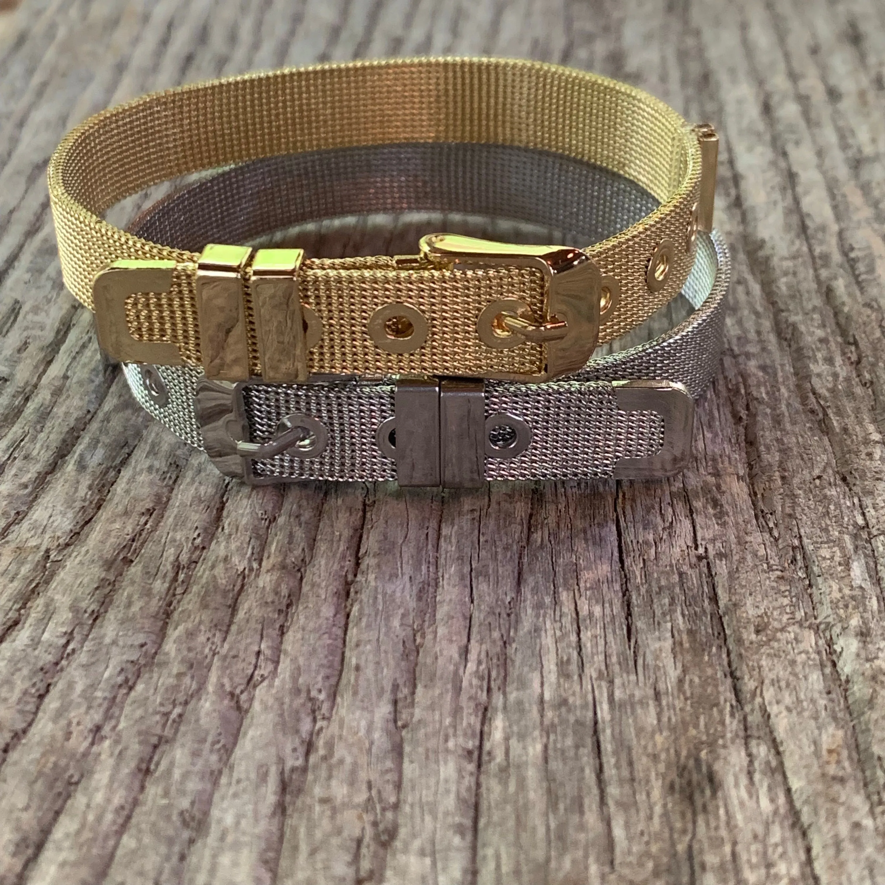 Gold Buckle Bracelet