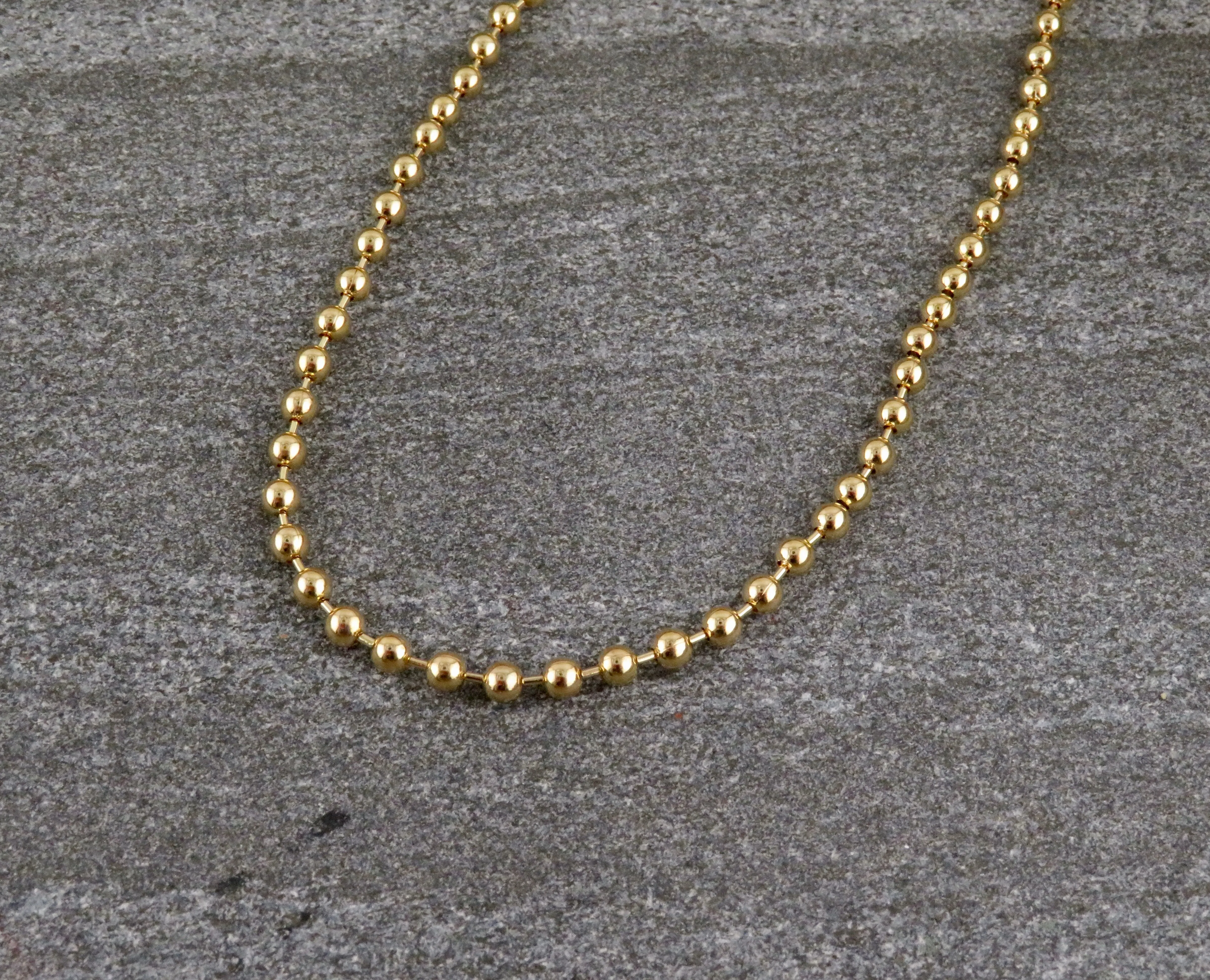 Gold Filled Ball Chain 3mm