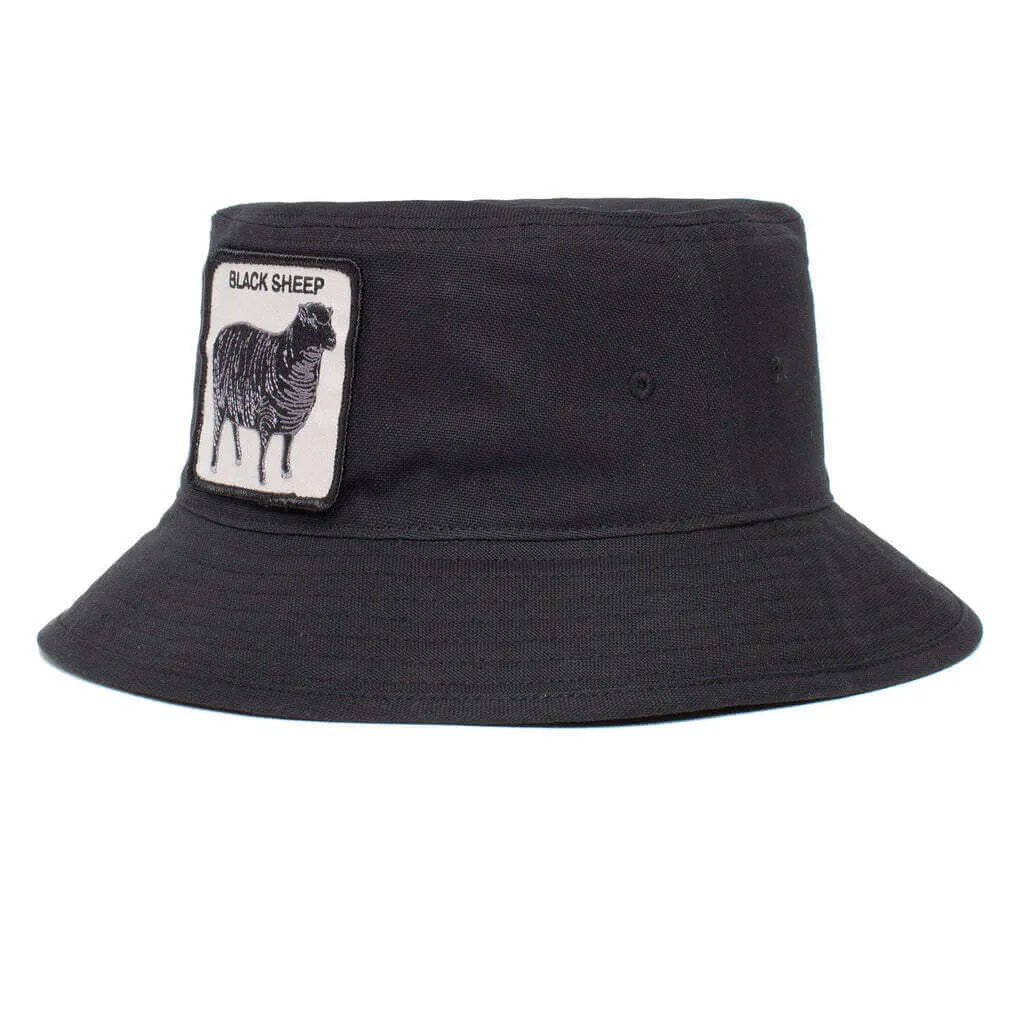 Goorin Bros Baaad Guy Bucket Hat 100% Animal Series - Black Sheep