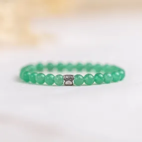 Green Aventurine Gemstone Bracelet 6mm