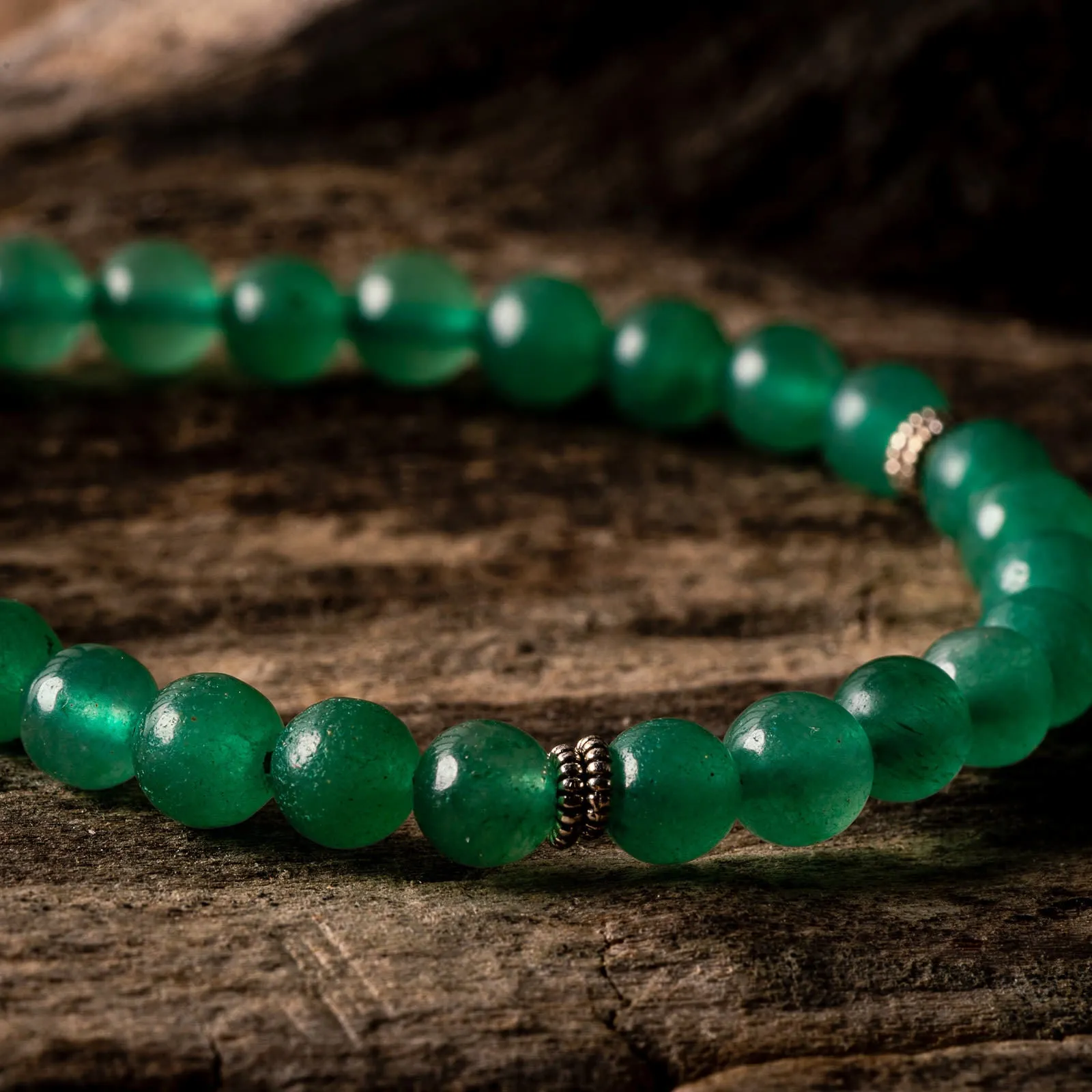 Green Jade Natural Gemstone Bracelet