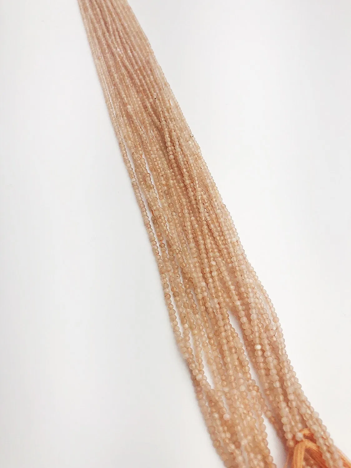 HALF OFF SALE - Pink Moonstone Gemstone Beads, Full Strand, Semi Precious Gemstone, 13"