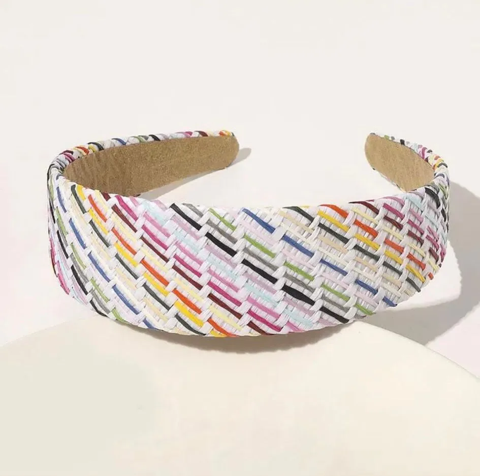 Headband - White Multicolor